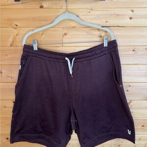 Vuori Mens Ponto Brown Casual Shorts